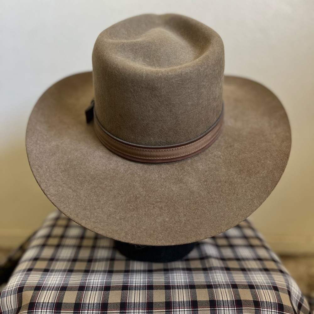 Vintage Beaver Brand Hat. Since 1860. Cowboy/girl hat, American made, fur blend. - Picture 4 of 16